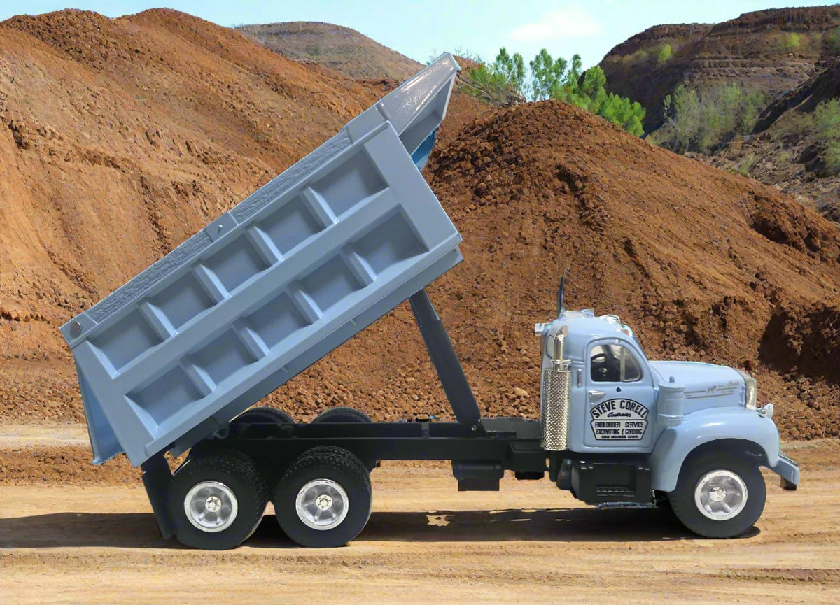 First Gear 1960 Mack B-61 Dump Truck Steve Corell – The Cape Cod Store