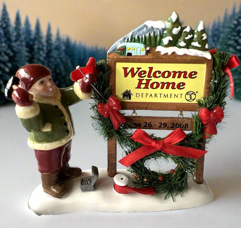 Department 56 NCC Welcome Sign