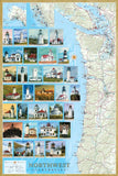Northwest Lighthouses Map open