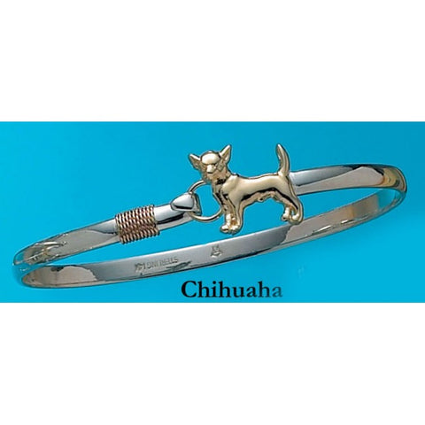 Chihuahua Bangle Bracelet
