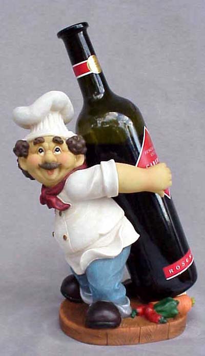 Chef discount bottle holder