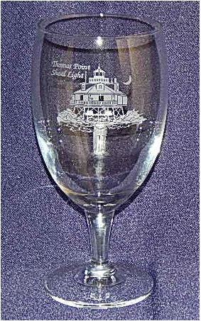 Thomas Point Shoal Lighthouse Glass set