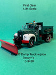 First Gear 1960 Mack B-Model Short Dump Truck w/ Plow Berwyn's