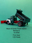 First Gear 1960 Mack B-Model Short Dump Truck w/ Plow Berwyn's