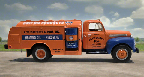 First Gear 1951 Ford F-6 Fuel Tanker Mathews Gulf
