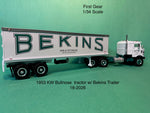 1953 Kenworth Bull-Nose Tractor w/ 35 foot Trailer Bekins