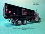 First Gear Mack Granite Roll-off Refuse Truck