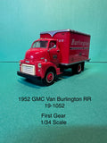 First Gear 1952 GMC Dry Goods Van Burlington Transportation Co