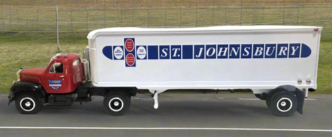 First Gear 1960 Mack B-61 Tractor/ Trailer St Johnsbury