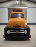 First Gear 1953 Ford C-600 Straight Truck Yellow Transit