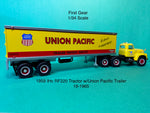 First Gear 1959 International RF-200 Tractor w/ 35 foot Trailer Union Pacific