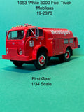 First Gear 1953 White Fuel Tanker Mobilgas