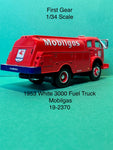 First Gear 1953 White Fuel Tanker Mobilgas