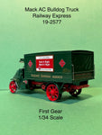 First Gear Mack AC Bulldog Delivery Truck REA Delivery