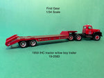 First Gear 1959 International Tractor w/ Lowboy Trailer