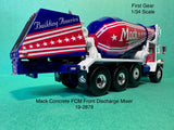 First Gear Mack FCM Series Front Discharge Concrete Mixer