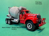 First Gear1960 Mack B-Model Cement Mixer Boston Sand & Gravel