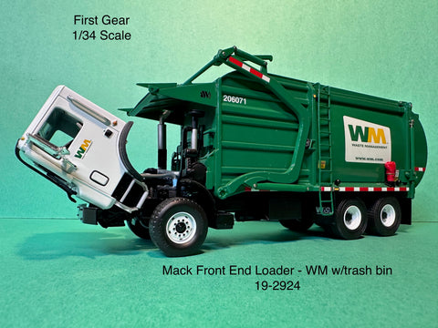 First Gear Mack Front End Loader Waste Management