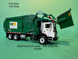 First Gear Mack Front End Loader Waste Management