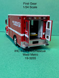 First Gear International 4400 w/ EMS/Rescue Body West Metro