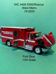 First Gear International 4400 w/ EMS/Rescue Body West Metro