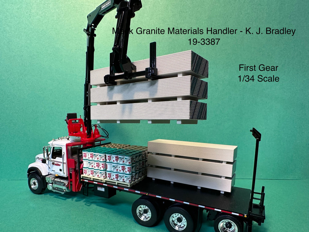 First Gear Mack Granite Tractor w/ Material Handler K.J. Bradley – The ...