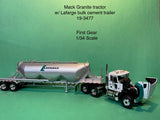 First Gear Mack Granite w/ Heil Dry Bulk Trailer Lafarge