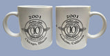 2001 Harbour Lights Anniversary Event Ceramic Mugs