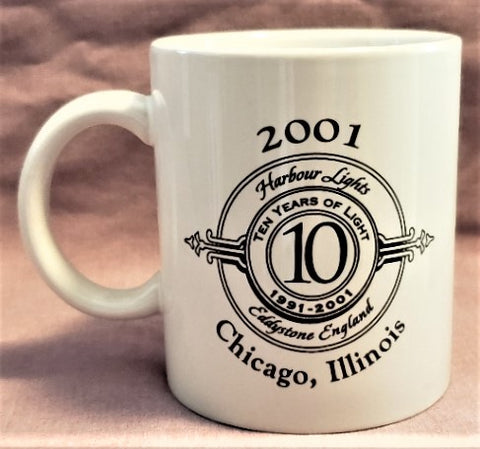2001 Harbour Lights Chicago Regional 10 year Coffee Mug
