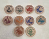 2005 Maryland Lighthouse Challenge tokens