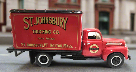 First Gear 1951 Ford F-6 Dry Goods Van St Johnsbury Bank
