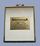 Hummel Watchful Angel Framed Stamp Ornament