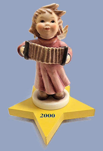 Hummel Milennium Bliss 2000 Annual Angel w/ base