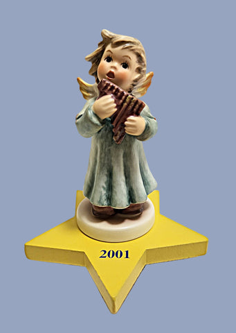 Hummel Joyful Recital 2001 Annual Angel w/ Base