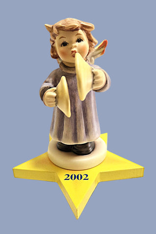 Hummel Cymbals of Joy 2002 Annual Angel w/ Base