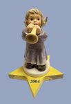 Hummel Angelic Trumpeter 2004 Annual Angel w/ Base