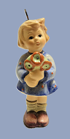 Hummel Girl with Nosegay Ornament