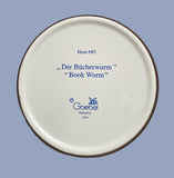Hummel Book Worm Round Trinket/Jewelry Box