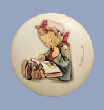 Hummel Book Worm Round Trinket/Jewelry Box