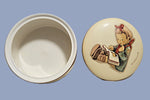 Hummel Book Worm Round Trinket/Jewelry Box
