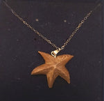 Starfish Ivory Pendant Necklace
