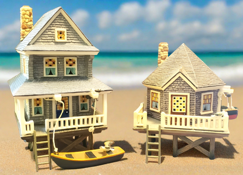 Department 56 "East Cape Cottages"