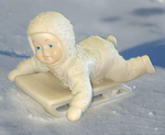 Snowbabies Hold On Tight