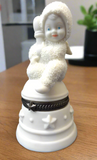 Snowbabies I'll Ring for You Hinged Trinket Box