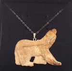 Polar Bear Ivory Pendant Necklace