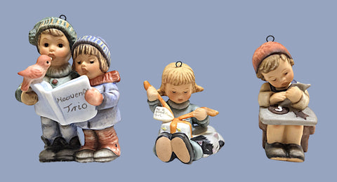 Studio Hummel Ornament Set #4