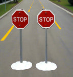 Department 56 Village Stop Signs