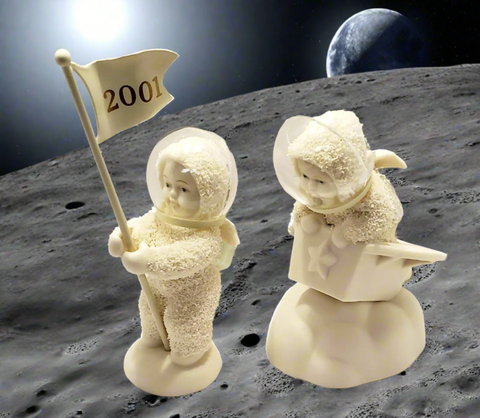 Snowbabies To the Moon and Beyond