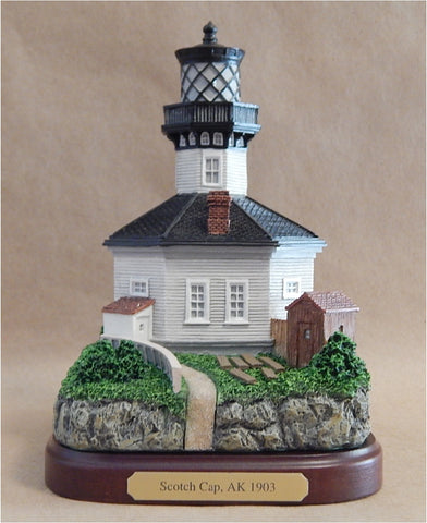 Lefton Scotch Cap, AK Lighthouse