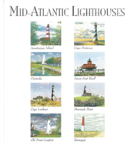 Mid-Atlantic Lighthouses Notecards by Marsha York